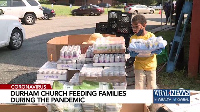 Durham church feeds families during pandemic
