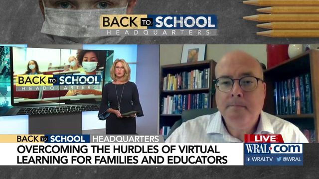 Virtual learning curve: 'This is a school year unlike any other'