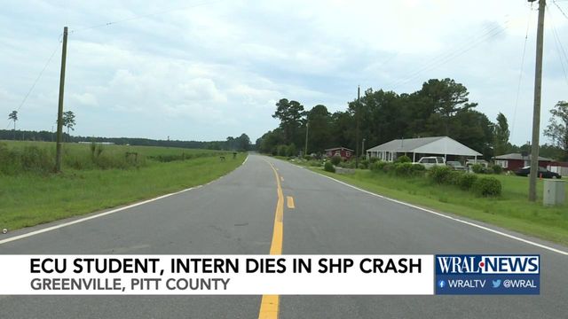 ECU student serving as HP intern dies in crash