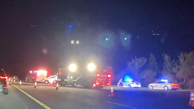 Raw video: Crash on U.S. Hwy. 64 and Rolesville Road