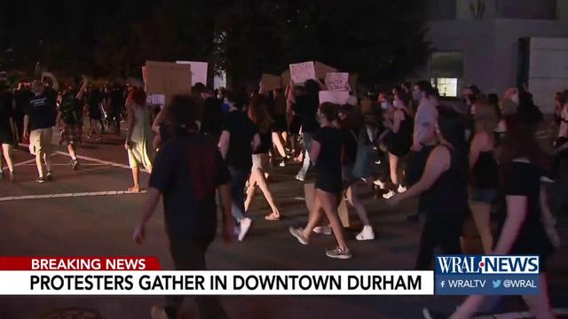 Protesters take to the streets in Raleigh, Durham