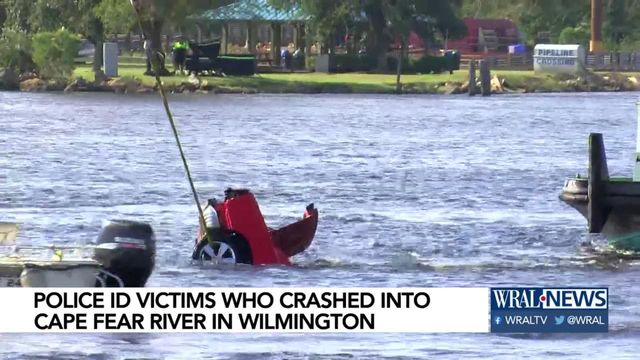 Dodge Challenger pulled from Cape Fear River, two people found dead inside