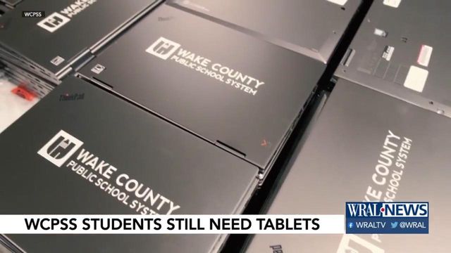 Some Wake County students still without devices for online learning
