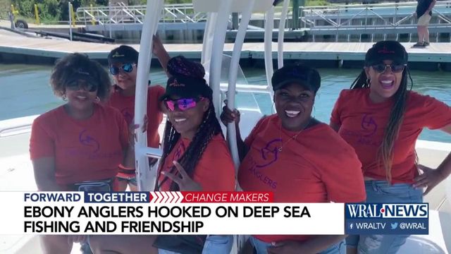 Local group of women hooked on fishing and friendship