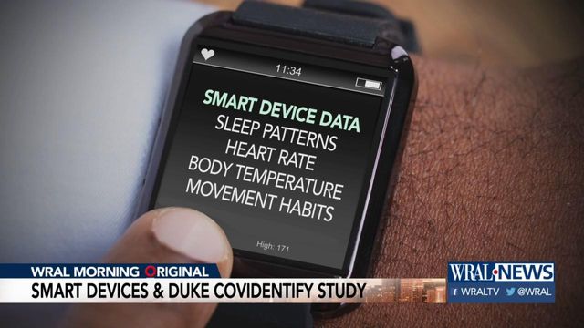 Duke using smartwatches to identify COVID symptoms earlier