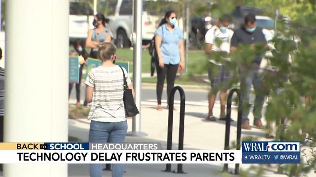 Parents left frustrated over delays at getting computers for students