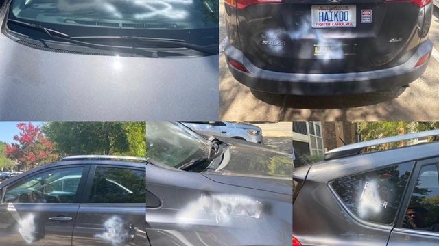 Durham man's car vandalized multiple times