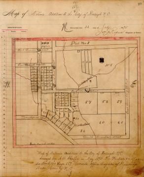 A map found in the collection from the 1800s