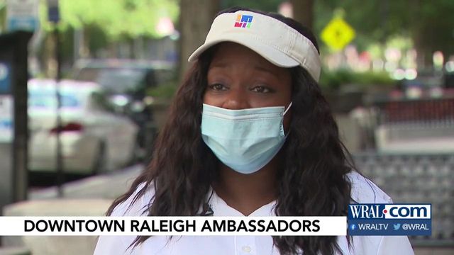 Social worker patrols downtown Raleigh as downtown ambassador