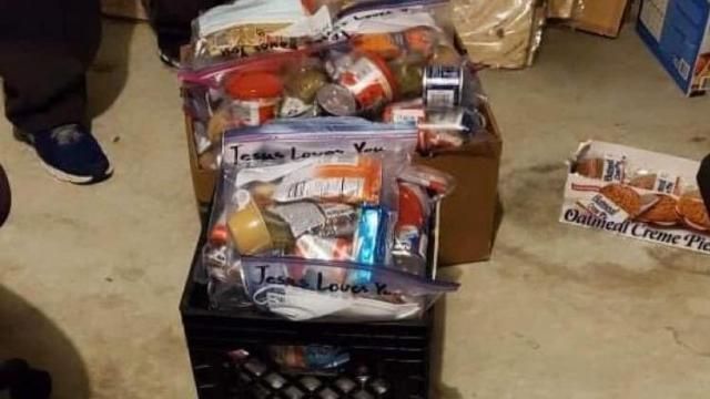 11-year-old Addyson Hamer has put together boxes and snacks for nearly 500 people in-need at the Urban Ministries.
