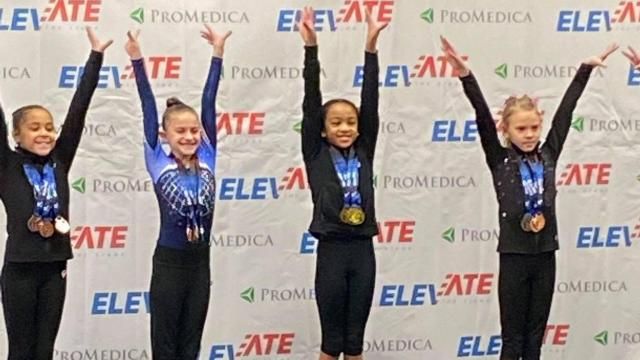 For as much discipline as Addyson puts into kindness, she also puts it into her dream of becoming an Olympic gymnast. 