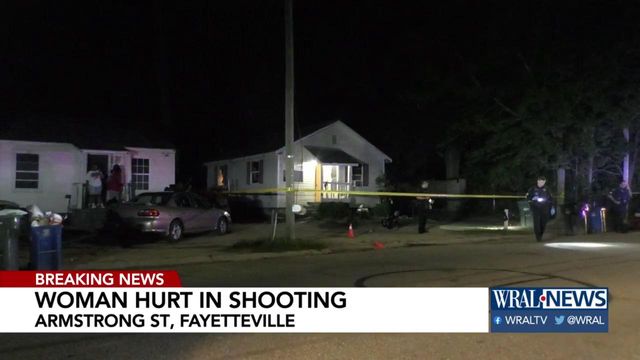 Woman hurt in Fayetteville shooting