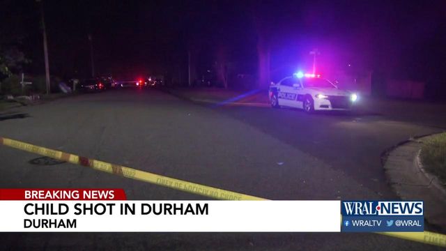 Durham police say boy shot in leg