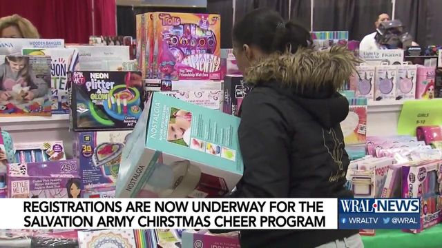 Salvation Army of Wake County holding annual Christmas Cheer Program 