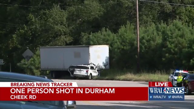 One person shot in Durham 