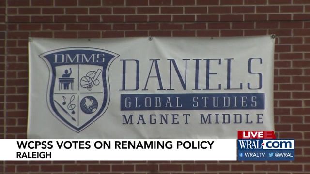 WCPSS votes on renaming policy