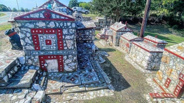 Shangri-la stone village in Prospect Hill, NC.