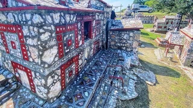 Shangri-la stone village in Prospect Hill, NC.