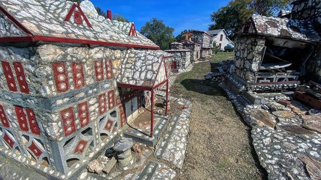 Firsthand exploration of Shangri-La, a miniature stone village in NC