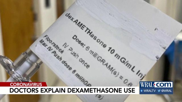Doctors explains dexamethasone use 