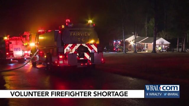 Shortage of volunteer firefighters in Person County