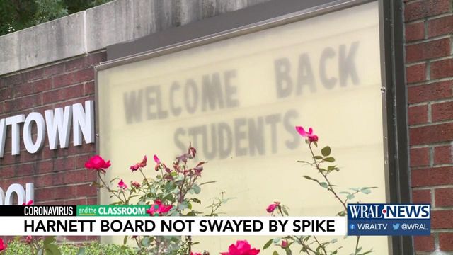 Harnett school board not swayed by spike in quarantines