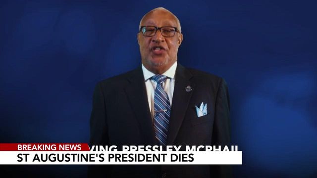 St. Augustine's University announces death of school president