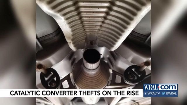 Triangle seeing rise in theft of catalytic converters