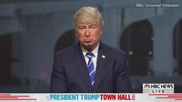 SNL takes hit at Biden, Trump town hall 
