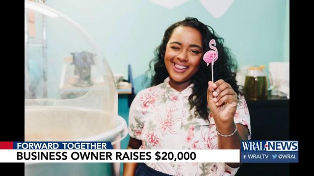 Sweet! Donations help Durham woman get cotton candy business started