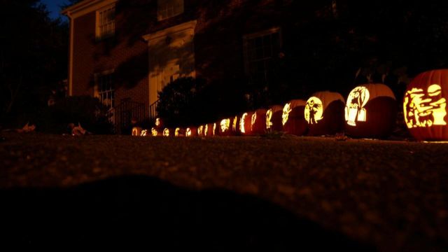Over 70 'craft pumpkins' line Wake Forest man's home for Halloween 