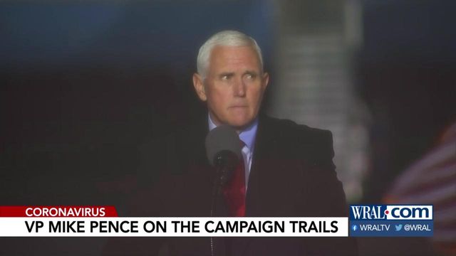 VP Mike Pence campaigns in North Carolina 