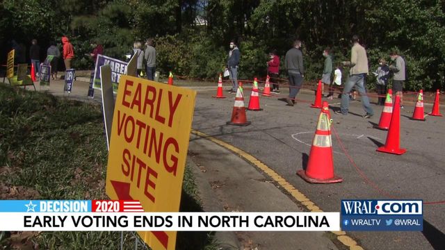 Wake County voters cast their ballots on final day of early voting