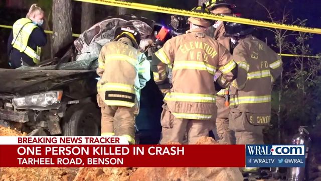 One person killed in Johnston County crash