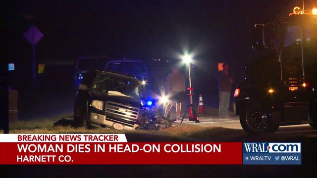 Woman killed in Harnett County crash