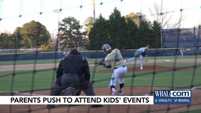 Wake parents push to attend kids' events 