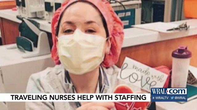 Traveling nurses help staffing shortages 