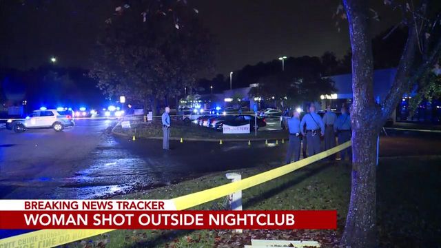 Woman shot outside Raleigh nightclub