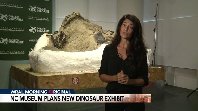 Raleigh museum unveils one-of-a-kind dinosaur exhibit
