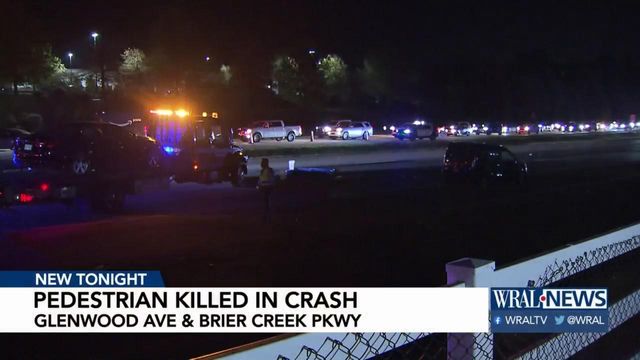 Pedestrian killed in crash near Brier Creek