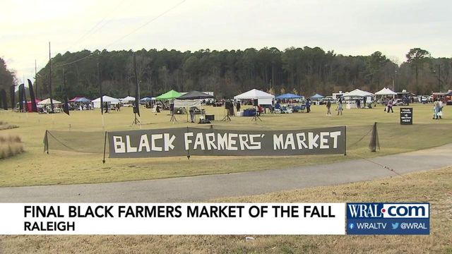 Dozens come out to last day of Black Farmers' Market of fall season