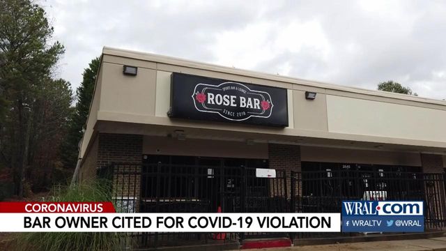 Owner of north Raleigh bar cited for breaking COVID-19 occupancy restrictions