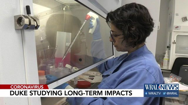 Duke study looks at long-term impacts of coronavirus