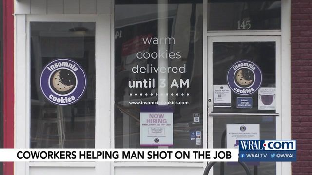 Coworkers helping Chapel Hill man shot on the job 