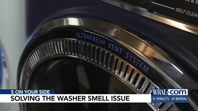 Solving the washer machine smell issue 