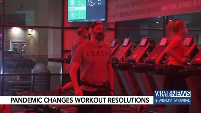 Pandemic affects New Year's fitness resolutions