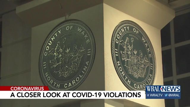 Amount of COVID-19 violations vary videly throughout North Carolina 