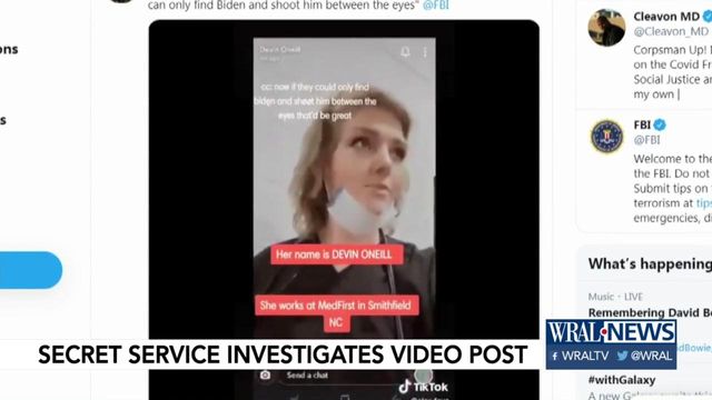 Secret Service investigates Johnston County woman's video post