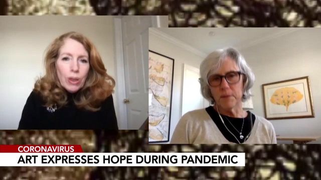 NC artists create statue of hope during pandemic