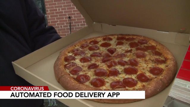 Durham app offers hot pizza for contactless pickup
